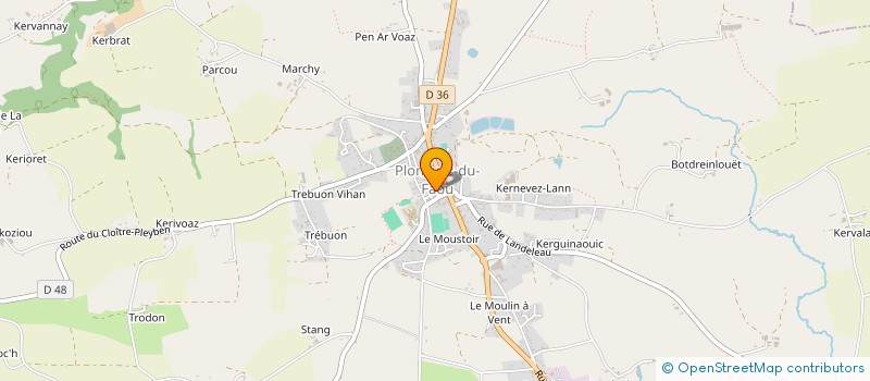 localisation de l'entreprise L'IMMOBILIERE DE JULIA  PLONEVEZ-DU-FAOU