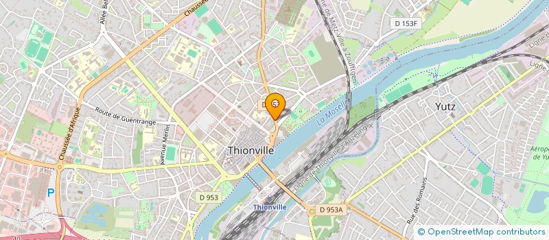 localisation de l'entreprise L IMMOBILIERE DE LOCATION à THIONVILLE