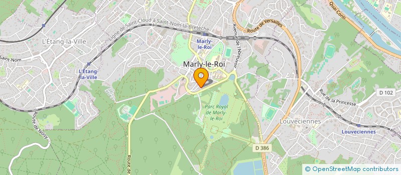 localisation de l'entreprise L IMMOBILIERE DE MARLY  MARLY-LE-ROI