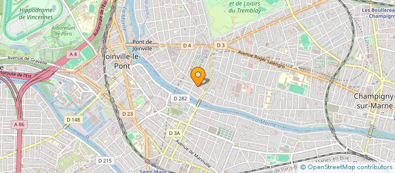 localisation de l'entreprise L'IMMOBILIERE DE VILLENEUVE à JOINVILLE-LE-PONT