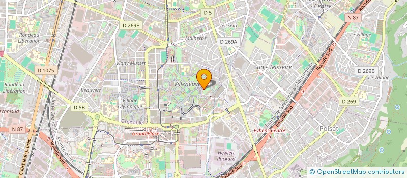 localisation de l'entreprise L'IMMOBILIERE DES SOURCES  GRENOBLE