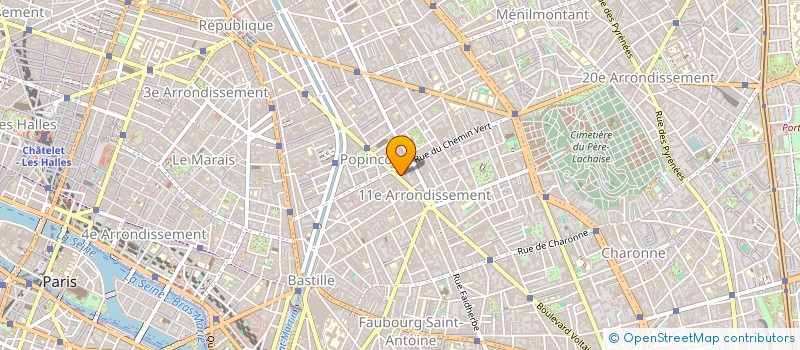 localisation de l'entreprise L'IMMOBILIERE DU 121  PARIS