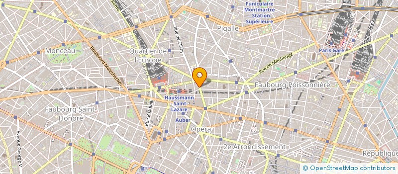 localisation de l'entreprise L IMMOBILIERE DU LAC  PARIS