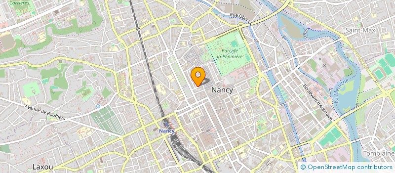 localisation de l'entreprise L'IMMOBILIERE DU PLATEAU  NANCY