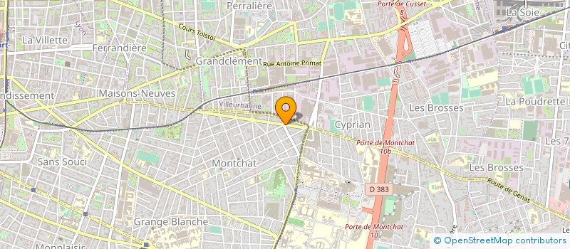 localisation de l'entreprise L IMMOBILIERE EUROPENNE  LYON