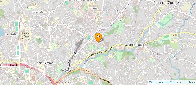 localisation de l'entreprise L'IMMOBILIERE FABRE D'EGLANTINE à MARSEILLE