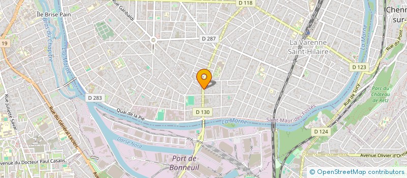 localisation de l'entreprise L'IMMOBILIERE FICOMA à SAINT-MAUR-DES-FOSSES