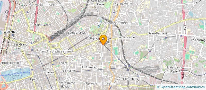 localisation de l'entreprise L'IMMOBILIERE FOCH à MARSEILLE 4EME