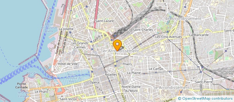 localisation de l'entreprise L'IMMOBILIERE GHIRI à MARSEILLE