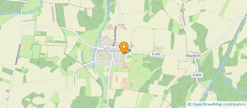 localisation de l'entreprise L'IMMOBILIERE GRAYER  WITTERNHEIM