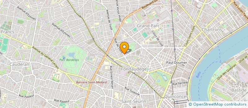 localisation de l'entreprise L'IMMOBILIERE I  BORDEAUX