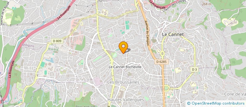 localisation de l'entreprise L'IMMOBILIERE INTERNATIONALE D'INVESTISSEMENT à LE CANNET