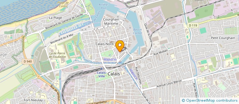 localisation de l'entreprise L IMMOBILIERE KENNEDY  CALAIS