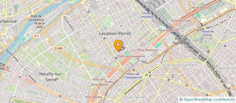 localisation de l'entreprise L'IMMOBILIERE LA ROCHE à LEVALLOIS-PERRET