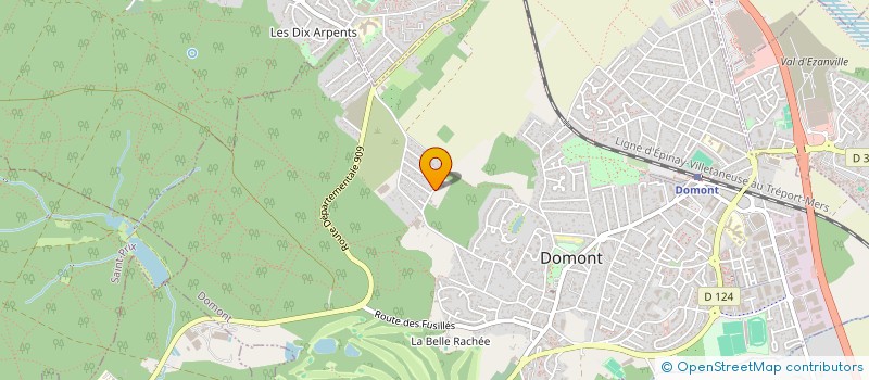 localisation de l'entreprise L IMMOBILIERE PARIS BANLIEUE  DOMONT