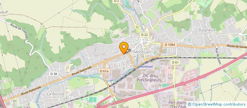 localisation de l'entreprise L'IMMOBILIERE PROLOG à MONTLUEL