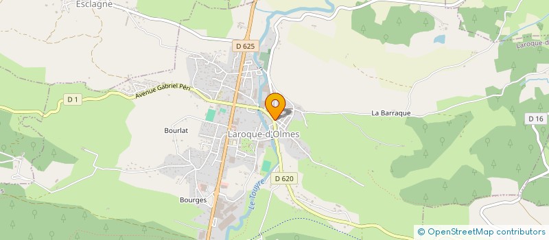 localisation de l'entreprise L'IMMOBILIERE SAINT VOLUSIEN à LAROQUE-D'OLMES
