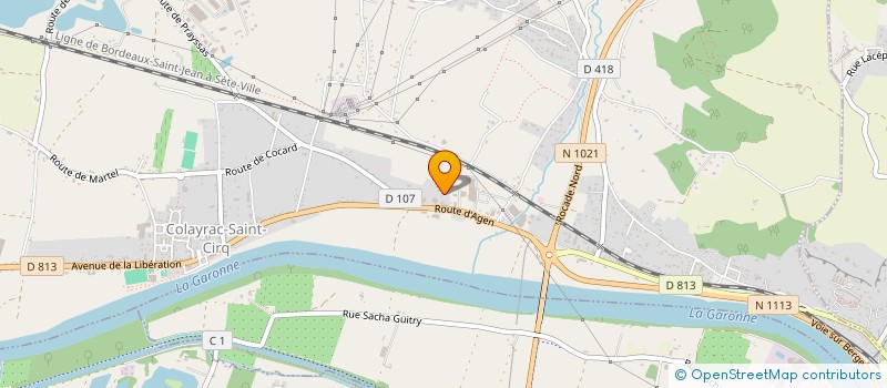 localisation de l'entreprise L'IMMOBILIERE SANOLICA  COLAYRAC-SAINT-CIRQ