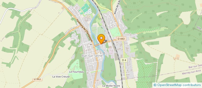 localisation de l'entreprise L IMMOBILIERE T G  BAR-SUR-SEINE