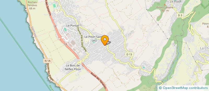localisation de l'entreprise L'IMMOBILIERE VELECHY à SAINT-LEU