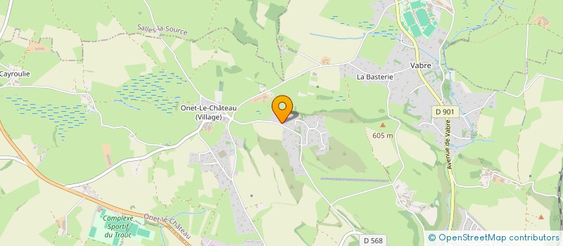 localisation de l'entreprise L'IMMOBYCARO  ONET-LE-CHATEAU