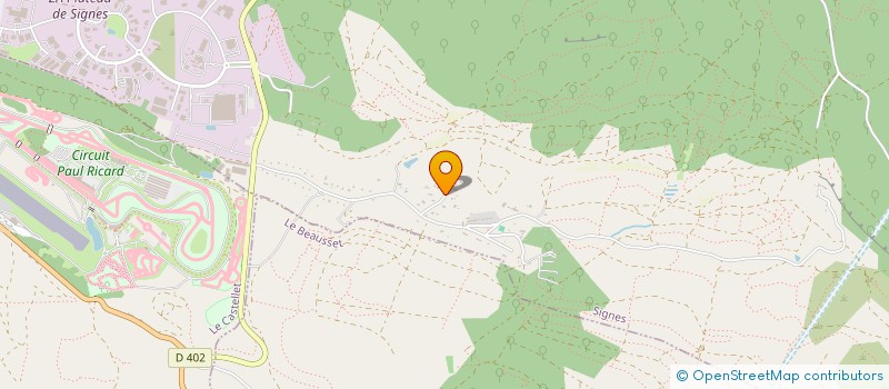 localisation de l'entreprise L'IMMORTELLE  SIGNES