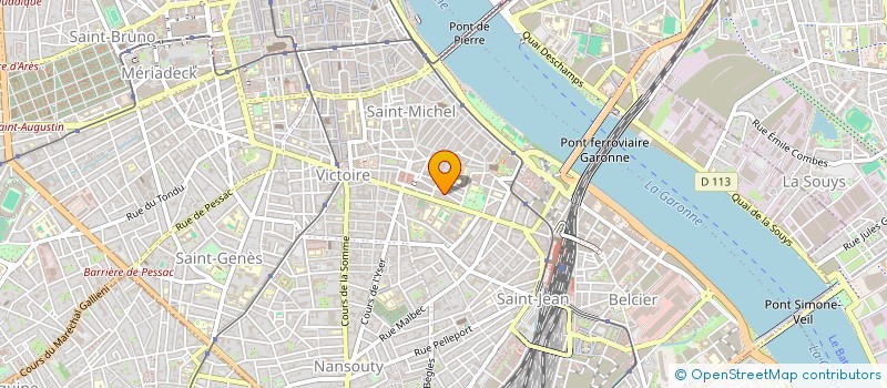 localisation de l'entreprise L'IMMORTELLE  BORDEAUX