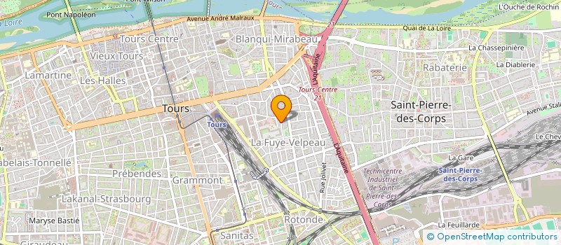 localisation de l'entreprise L'IMMOTHEQUE  TOURS