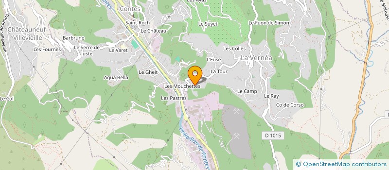 localisation de l'entreprise L'IMO 1  CONTES