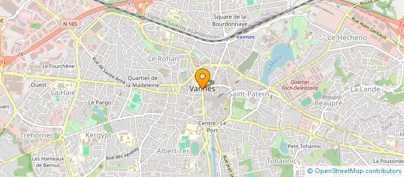 localisation de l'entreprise  L'IMPACT à VANNES