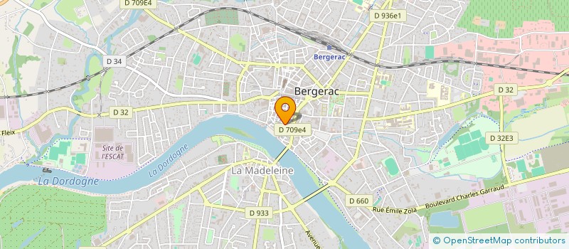 localisation de l'entreprise L'IMPARFAIT à BERGERAC