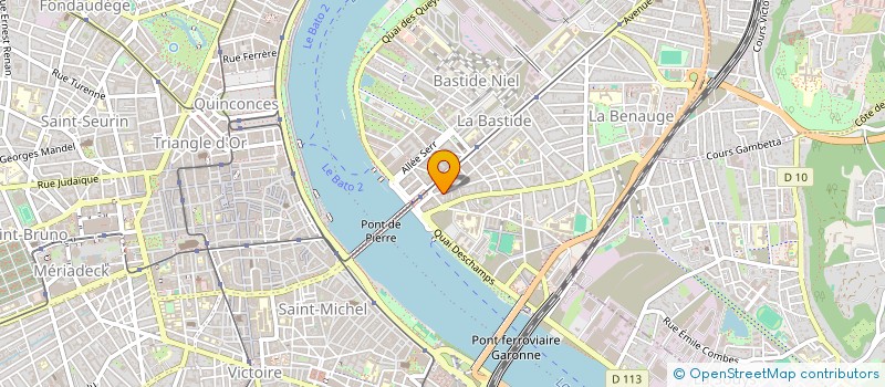 localisation de l'entreprise L'IMPATIENT  BORDEAUX