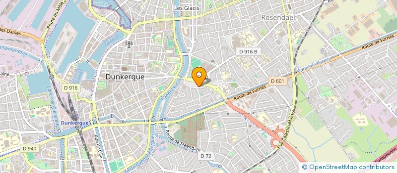 localisation de l'entreprise L'IMPECCABLE  BERGUES