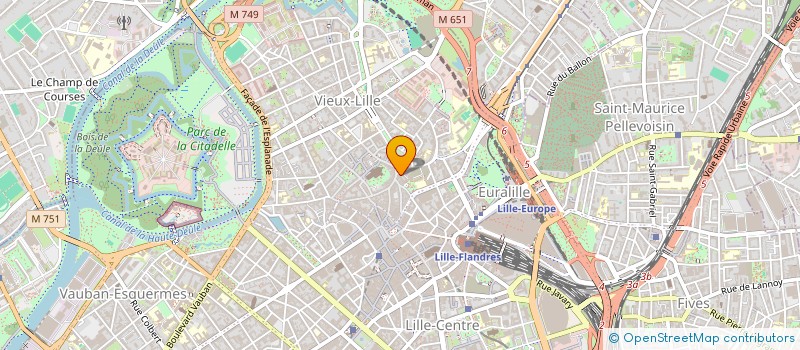 localisation de l'entreprise L'IMPECCABLE à LILLE
