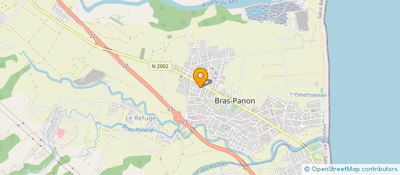 localisation de l'entreprise L'IMPERIAL à BRAS-PANON