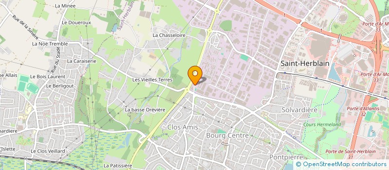 localisation de l'entreprise L'IMPERIAL à SAINT-HERBLAIN