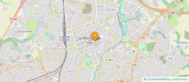 localisation de l'entreprise L'IMPERIAL à LA ROCHE-SUR-YON