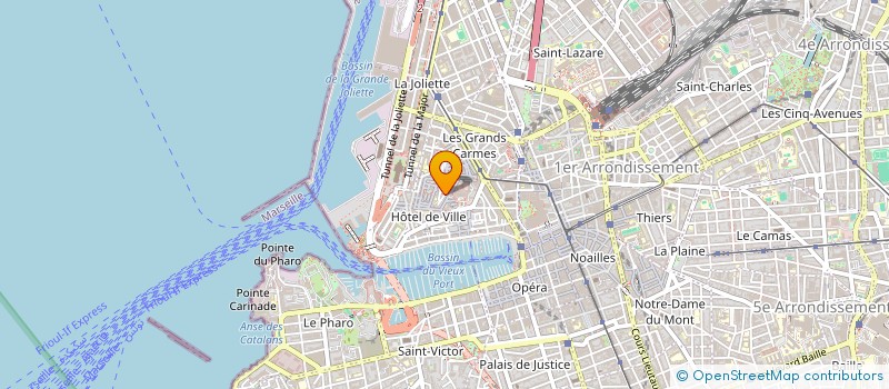 localisation de l'entreprise L IMPOSSIBLE EST EN COURS à MARSEILLE