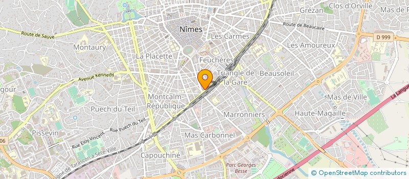 localisation de l'entreprise L IMPRESSION  NIMES