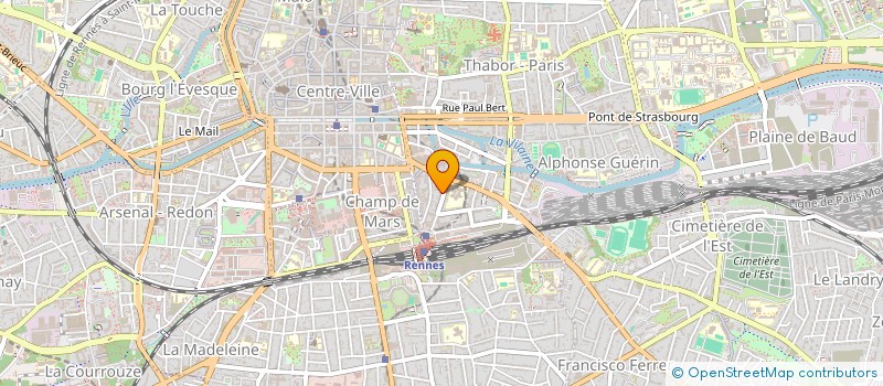 localisation de l'entreprise L'IMPRESSION COMMUNE  RENNES