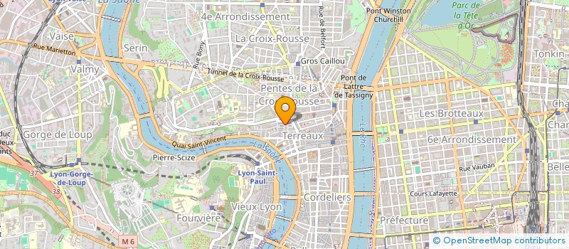 localisation de l'entreprise L'IMPREVISIBLE FABRIQUE à LYON