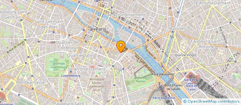 localisation de l'entreprise L'IMPREVU  PARIS