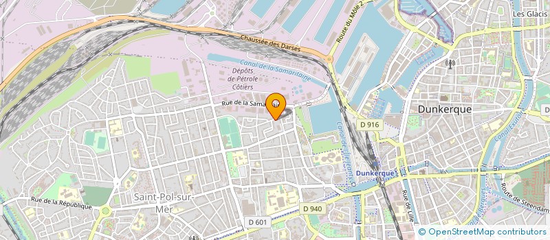 localisation de l'entreprise L'IMPREVU à DUNKERQUE