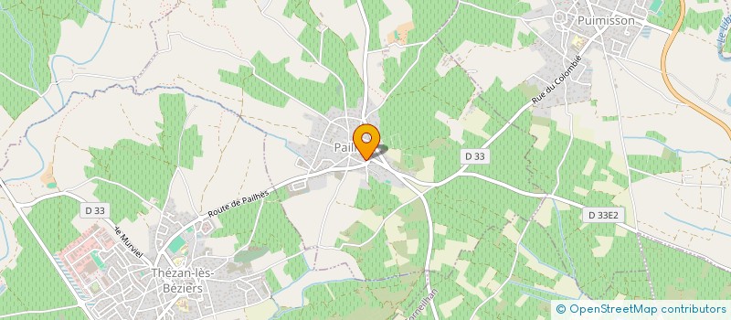 localisation de l'entreprise L'IMPREVU à PAILHES