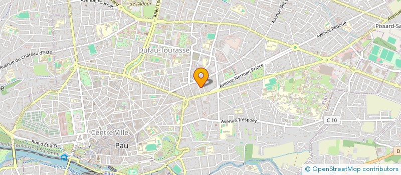 localisation de l'entreprise L'IMPREVU à PAU
