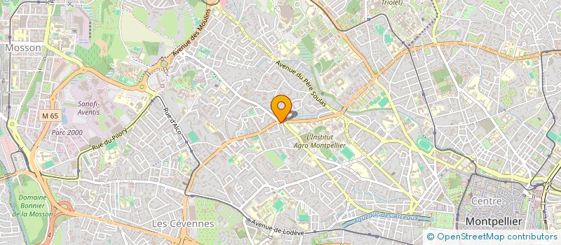 localisation de l'entreprise L'IMPREVU à MONTPELLIER