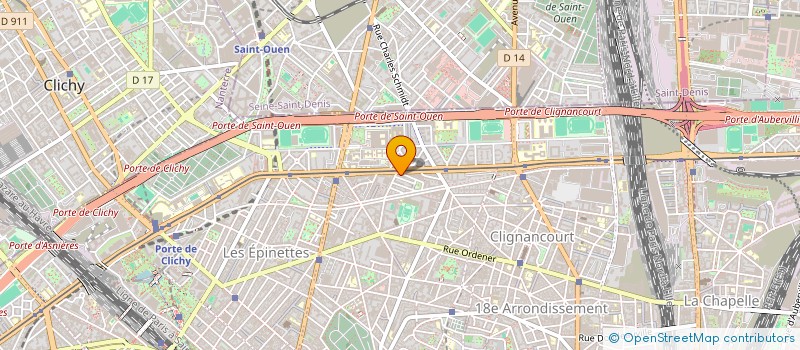 localisation de l'entreprise L'IMPREVU  PARIS