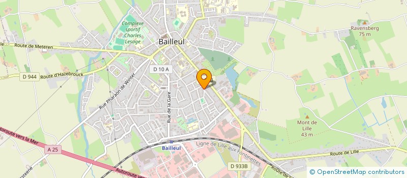 localisation de l'entreprise L'IMPREVU à BAILLEUL