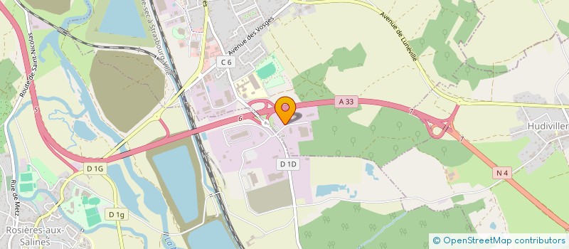 localisation de l'entreprise L'IMPREVU SARL  DOMBASLE-SUR-MEURTHE