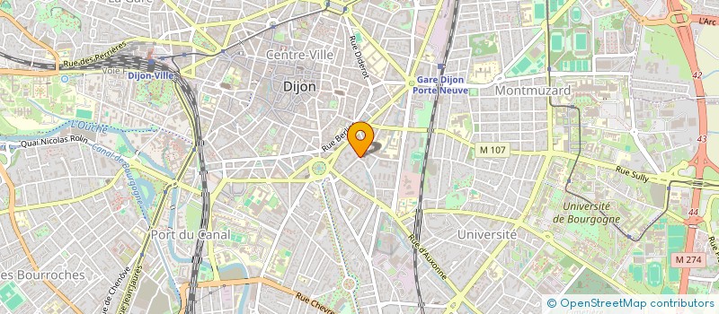 localisation de l'entreprise L'IMPRIME A L'HEURE  DIJON